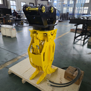 <span class=keywords><strong>Grappin</strong></span> hydraulique rotatif à 360 degrés pour excavatrice YTCT CHINA Energy Forest - Product Image 6