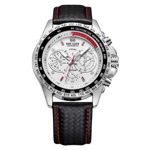 <span class=keywords><strong>Montre</strong></span> Homme <span class=keywords><strong>Megir</strong></span> 1010 <span class=keywords><strong>Prix</strong></span> d'usine Vente en gros <span class=keywords><strong>Montre</strong></span> promotionnelle Étanche <span class=keywords><strong>Montre</strong></span> à quartz en cuir décontractée pour homme - Product Image 3