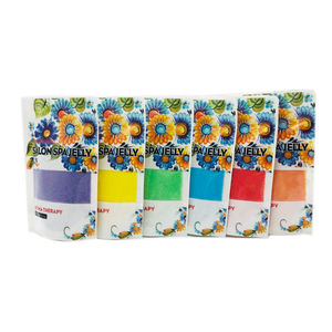 Soin des pieds en 4 étapes pour pédicure et manucure complète Gingembre Thé vert Rose Lavande Ocean Crystal Jelly Texture - Product Image 1