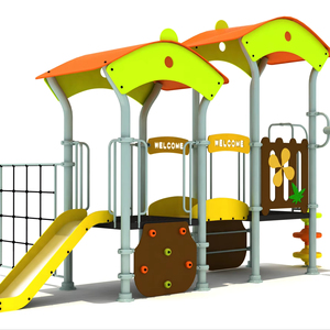 Scivolo Combinato in Acciaio Inossidabile e Plastica per Parco Giochi Asilo Nido, Attrezzatura per Giardino e <span class=keywords><strong>Immobiliare</strong></span>, Dimensioni e Colori Personalizzabili, Ristrutturazione - Product Image 1