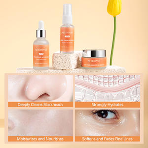 Aesthtany nemlendirici parlatıcı gençleştirici çamur maskesi & Toner ve Serum hediye kutusu hyaluronik asit kollajen Vegan yüz 3 adet bakım seti - Product Image 6