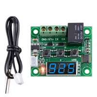 XH-W1209 Termostat Tampilan Digital Pengontrol Suhu Presisi Tinggi Sakelar Papan Kontrol Suhu Mikro