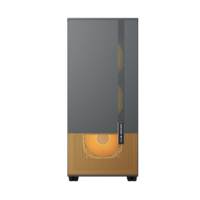 Oem Aluminum Alloy EATX Mid Tower White Smart Gaming Pc Case with RGB Fans Side Panel Window USB Ports