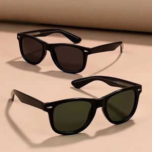 Gafas de Sol Personalizadas con Logotipo 2025, Lentes TAC con Remaches, Protección UV400, Cuadradas, Polarizadas, para Hombre y Mujer - Product Image 1