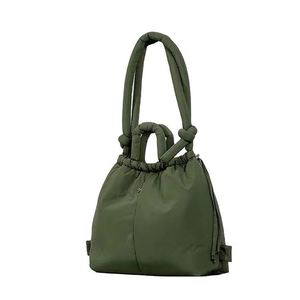 Free Sample Personalized large-capacity puffer <b>convertible</b> shoulder crossbody tote <b>handbag</b> <b>backpack</b> for ladies women - Product Image 1
