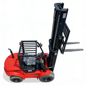 Nuovo Carrello Elevatore Fuoristrada XP 4WD da 3,5 Tonnellate con Cabina, Motore Diesel, Emissioni Nazionali <span class=keywords><strong>IV</strong></span> per Trasporti Edili - Product Image 4