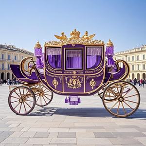 Carruaje de Caballos Nupcial Eléctrico de Lujo Victoria 2025 en Venta, Exquisito para Bodas - Product Image 4