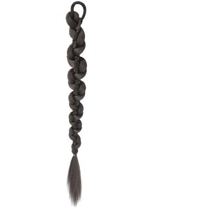 วิกผมเปียบิดเกลียวแบบไม่สม่ำเสมอ หางม้า ทำจากเส้นใยทนความร้อนสูง ทำด้วยมือ สำหรับคุณผู้หญิงทุกสีผิว ทุกรูปหน้า - Product Image 1