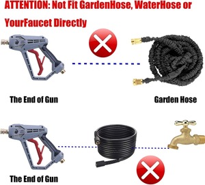 Pistola de Lavado a Presión con Varilla de Extensión, Boquillas para Pistola de Lavado a Presión con Soporte para Boquillas - Product Image 2