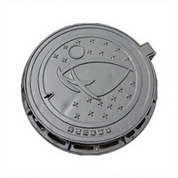 Fabrication de moules de fonderie en sable pour couvercles de puits d'égout en fonte ductile standard personnalisés