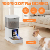 Distributeur automatique intelligent pour animaux de compagnie à marque privée avec Wi-Fi et contrôle à distance – Fournitures et distributeur de nourriture pour animaux