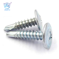 Usine de qualité Tornillos Truss Wafer Head Vis auto-perceuses 4.2*13mm #8*1/2 "Fournisseur chinois