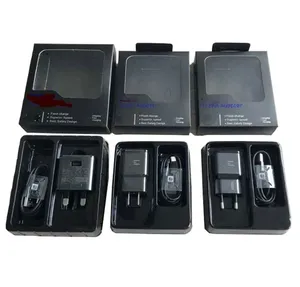 Venta caliente para <span class=keywords><strong>Samsung</strong></span> Cargador <span class=keywords><strong>15W</strong></span> Cargador de carga rápida Adaptador de corriente de viaje con Micro Cable Cargador para <span class=keywords><strong>Samsung</strong></span> - Product Image 1