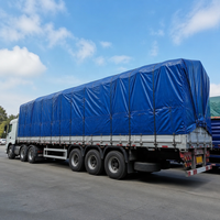 Tissu Ripstop 100% Polyester Enduit PVC 680GSM Robuste, Imperméable, Résistant aux UV, Écologique, à Ourlets Renforcés, Direct Usine