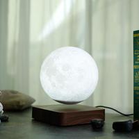 Lampe lunaire flottante avec fonction réglable tricolore Lampe lunaire à lévitation émulationnelle de 14cm