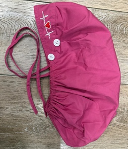 Bonnets chirurgicaux à pois bleus doublés de satin, personnalisables, unisexes, pour le nettoyage et le <span class=keywords><strong>travail</strong></span>, pour infirmières et médecins - Product Image 6