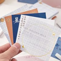 Bloc de Notas Adhesivas Personalizadas Kawaii, Papelería Adhesiva, Bloc de Notas Portátil, Bloc de Notas Bonito