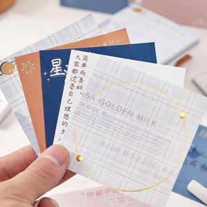 Custom It Post <b>Notes</b> Stickers Kawaii Stationery <b>Sticky</b> <b>Notes</b> Portable Word Notepad Cute Memo Pad - Product Image 2