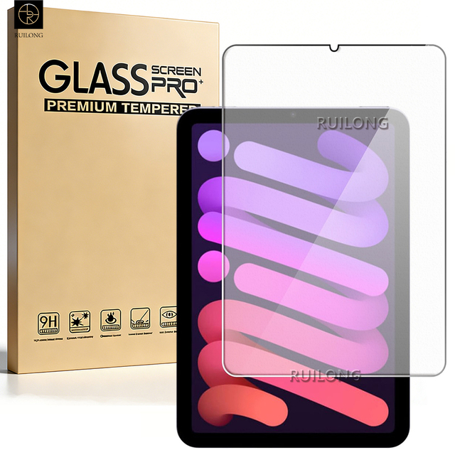 Matte Tempered Glass Case Friendly Clear Screen Protector  Anti-Glare Anti-Fingerprint for iPad Mini 7 6 5 4 3 8.3inch 7th
