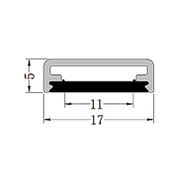 Profilé en aluminium pliable, canal led pour décorer les échelles de pas, lumière linéaire led