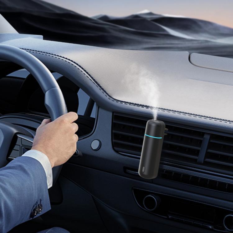 SCENTA Japan Market Car Aroma Diffuser Mini Air Vent Clip Battery Operated Smart Auto Car Ultrasonic Scent Diffuser Custom Logo