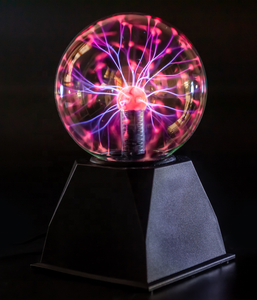 Bóng Plasma LED Đèn Ngủ Nhiều Màu Đèn 6 Inch-Tĩnh Quả Cầu Điện Sét Cảm Ứng Âm Thanh Nhạy Cảm Đảng Sử Dụng Món Quà Tuyệt Vời - Product Image 2