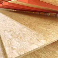 Panneaux OSB en bois de pin à 3 couches écologiques de 12 mm pour la décoration intérieure et les meubles