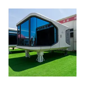 Modern Luxury Portable Mobile Hotel Homestay Resort Building Ready To Ship Mobile House Capsule House