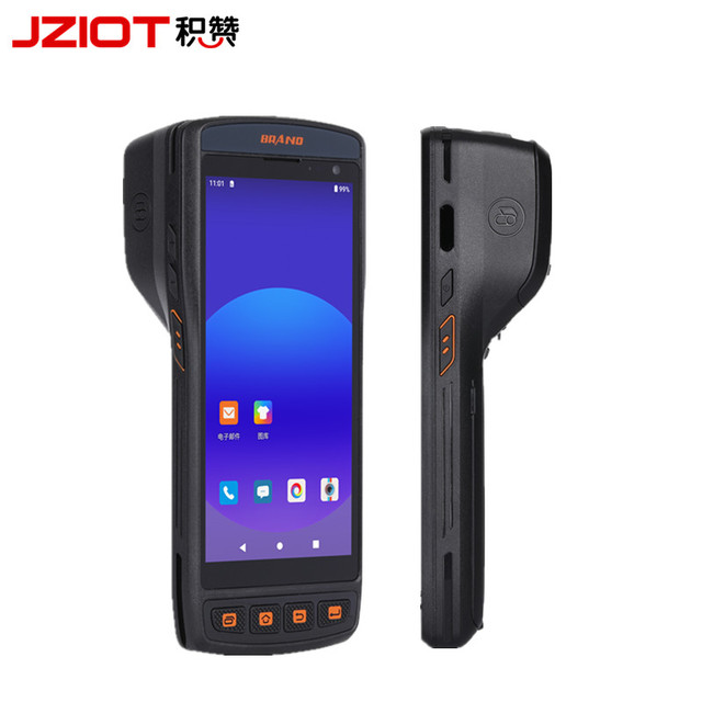 JZIOT Rugged Android 11 OS Pda V9000S Handheld Terminal 1D 2D Barcode Scanner Data Collector 5.5" Octa-core in Stock