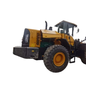 Chargeuse frontale puissante et confortable Machines de construction d'occasion sûres et stables Moteur Cummins à charge nominale de 5 tonnes pour les fermes - Product Image 1