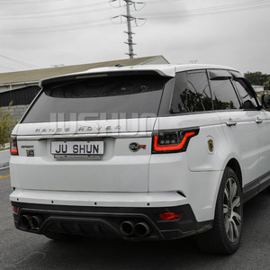 Feux arrière LED Jushun Range Rover Sport L494, version fumée noir rouge, 12V, feux arrière de voiture - Product Image 1