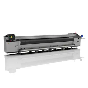 Flora 4-6 C + W Hybrid Roll to Roll UV Máquina de impresión de pancartas de vidrio de papel de gran formato 5M 6,8 M Eco Solvent Hybrid 10ft Impresora UV