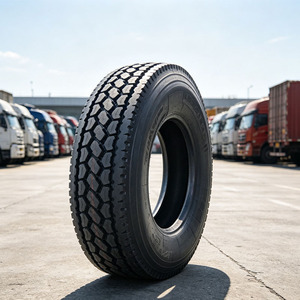ยางรถบรรทุกคุณภาพดีที่สุด 100% ราคาประหยัด ขนาด 11R24.5 16 ยางรถบรรทุก ยางนำเข้าจากจีน - Product Image 1