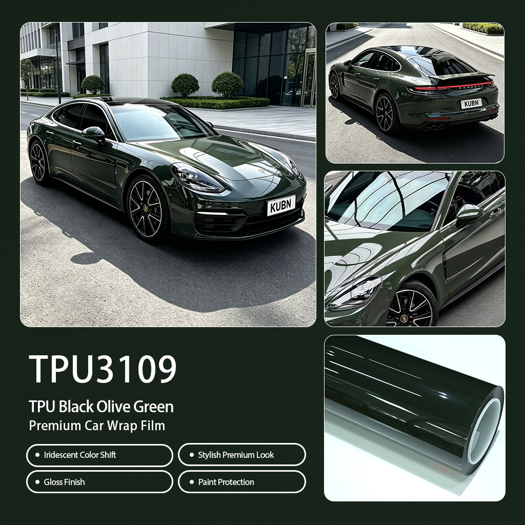 3109- ดำ เขียวมะกอก