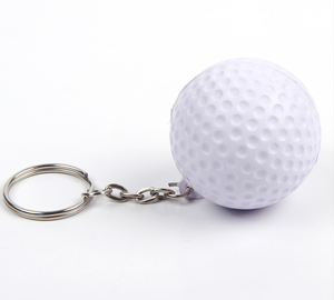 Manufacturer Supplies 4cm PU Foam <strong>Globe</strong> Keychains and PU Keychains - Product Image 3