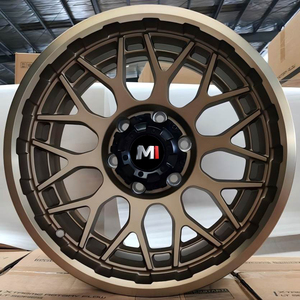 Ruedas forjadas F66DX025 17x9 6x139,7 Flujo de bronce negro Formando flujo Formado Sainbo Suv Pick up Mags Camión todoterreno Ruedas de aleación - Product Image 4