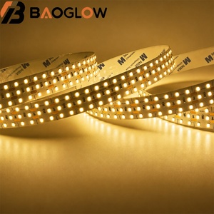 ไฟ LED แบบเทป 360LED/M 2532 ความสว่างสูง 24V 25W/M แผงวงจรทนความร้อนสูง 20 มม. ตัดได้ทุกๆ 1.67 ซม. แสงวอร์มไวท์ แสงนีวัลไวท์ แสงคูลไวท์ เหมาะสำหรับร้านขายเสื้อผ้า MOQ ต่ำเพียง 360LED/ม. - Product Image 1