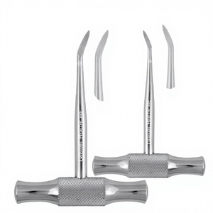 Élévateur de racine-W Barry RE-122, élévateur de racine dentaire 125 mm, argenté, manuel, en acier inoxydable de classe I, outil de chirurgie orale - Product Image 2