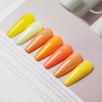 Vernis Gel UV LED Coloré Semi-Permanent PJ69 en Gros, Marque Privée OEM, pour Salons de Manucure et Nail Art