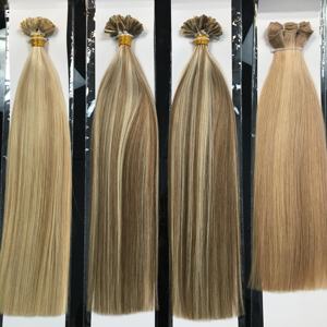 Extensiones de Cabello Humano con Punta Plana, Cabello Ruso Premium, Punta en U, Punta en V, Punta en I, 100% Cabello Humano de Lujo para Uso en Salón, Extensiones de Cabello Rubio - Product Image 6
