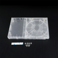 Coque de remplacement transparente pour console PS2 SCPH 7XXXX/9XXXX Slim – Pièce de rechange pour maintenance et accessoire de jeu