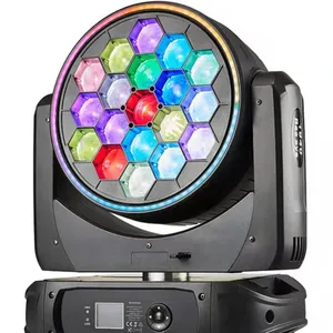 19pcs *40W Moving Light 4 In 1 +zoom + Point Control