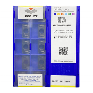 ZCC APKT YBM253 APKT160420 APM 硬质合金刀片 CNC车刀 车床刀具 硬质合金齿形梯形刀片 - Product Image 4
