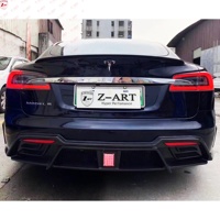 Z-ART pour le kit de carrosserie de rénovation du modèle S pour le kit de carrosserie aérodynamique Tesla Model S 2013-2015