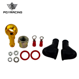 PQYRACING Raccord banjo 8 mm pour pompe à carburant – Connecteur pour modernisation et amélioration des pièces automobiles - Product Image 1