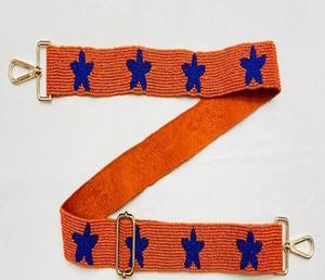 Venta caliente bordado semilla cuenta monedero correas hechas a mano accesorios de cuentas para mujeres elegantes bolsos de mano para niñas - Product Image 1