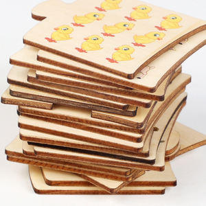 Jouets éducatifs préscolaires Puzzle en bois auto-corrigé pour les enfants Apprendre à compter Puzzle - Product Image 3