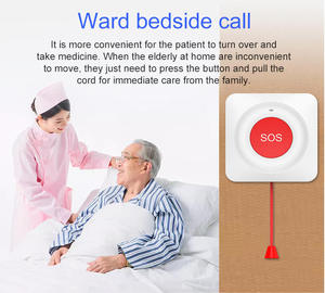 Botón de Emergencia SOS con WiFi, Alarma Personal Inteligente de Alta Sensibilidad (120dB), Llamada de Emergencia Inalámbrica para el Cuidado en el Hogar y la Seguridad de Personas Mayores - Product Image 3