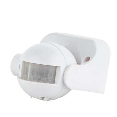 PIR Motion Sensor with 220V Output 12m Detection Range Indoor/Outdoor Use Infrared Motion Detector for Light Control