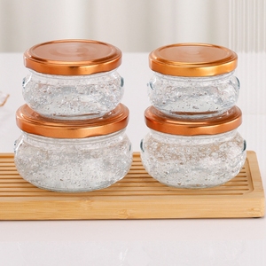 Vente en gros de bouteilles <span class=keywords><strong>nid</strong></span> d'oiseau en verre de 100ml Jam Jelly Glass Jar avec diverses capacités par les fabricants - Product Image 5